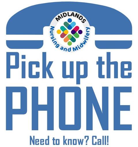 Pick up the phone logo NEW
