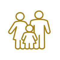 School aged children vaccination icon