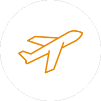 Travel vacination icon